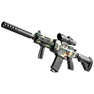 Pistola Giocattolo Elettrica Airsoft con Proiettili Morbidi, Gioco di Tiro Nerf con Espulsione del Bossolo, Pistola M416 per Bambini - Product Image 1