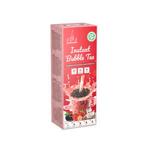 Kit de thé à bulles saveur fraise noix de coco unique et nouvelle arrivée idéal pour la vente en ligne - Product Image 2