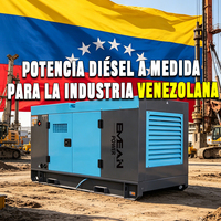 Générateur électrique diesel portable silencieux Venezuela 12 kVA 15 kVA 15 kW, alternateur triphasé 10 kW 15 kW