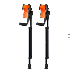 Muleta de Brazo Plegable Ajustable para Lesiones de Tobillo, Bastón de Apoyo Portátil para Caminar - Product Image 1