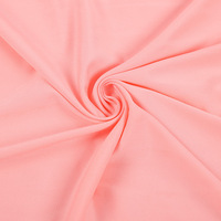 Tissu en mousseline 100 % polyester couleur unie, épais et respirant, idéal pour les tenues de mariage, les vêtements de nuit et les vêtements pour filles
