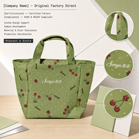 Sac à lunch écologique, portable, grande capacité, isotherme, réutilisable, sac isotherme pour le stockage des aliments, sac isotherme pour le brunch, le pique-nique