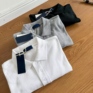 Camiseta Polo Ralph Lauren de Verano para Hombre, Corte Slim, Informal, Deportiva, para Golf, 100% Algodón, Venta de Fábrica - Product Image 1