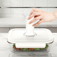 Machine de mise sous vide portable authentique, pompe électrique manuelle pour contenants alimentaires et sacs sous vide