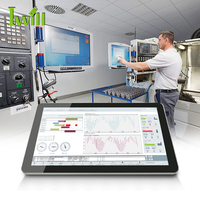 12 "Industrial All in One Pc Computer J1900 Usb y Audio Panel de pantalla táctil Pc