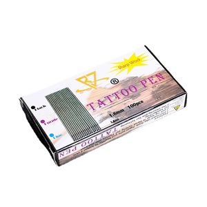 5 Colors Tattoo Stencil Marker <b>Pen</b> <b>Refill</b> Long Lasting Skin Transfer Pencil for Body Art Studio Use Beauty Salon Tool Set - Product Image 5