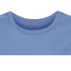 T-shirt à manches courtes col rond pour femme, style streetwear, respirant, écologique, en molleton uni 280g gris - Product Image 2