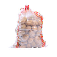 25kg 50kg 100kg Transparante Polypropyleen Zakken, Doorzichtige PP Geweven Aardappelzak met Trekkoord voor Verpakkingen van Rijst, Graan en Sojabonen