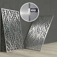 Panneaux de façade métalliques décoratifs modernes en aluminium perforé découpé au laser CNC sur mesure pour projets hospitaliers, hôteliers et centres commerciaux