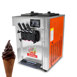 De Toàn Cầu Tốt Nhất Người Bán Tùy Chỉnh Bảng Top Ba Hương Vị Ice Cream Máy Loạt Dọc Kem Máy Bán Hàng Tự Động - Product Image 2