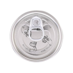 Tapa de hojalata de fácil apertura 502 para latas de conservas para mascotas con tapa de fácil apertura tapas de hojalata Eoe bonitas cubiertas de anillo de extracción de comida de China - Product Image 3