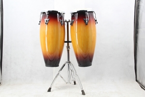 Conjunto de Tambores Ergonómicos Clásicos de Madera con Parches de Cuero, <span class=keywords><strong>Conga</strong></span> de Alta Calidad OEM/ODM de 11 Pulgadas, Producto Más Vendido de Fábrica - Product Image 2