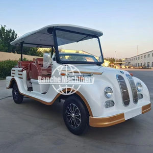 Suministro de Fábrica: Conjunto de Vehículos Eléctricos de Lujo para Turismo Retro, 11 Coches y Autobuses Clásicos Antiguos - Product Image 1