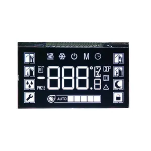 Kleine Afmeting 7 Segment Tn Mono Calculator Lcd Display