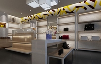 Étagère Murale Optimale pour Aménagement Intérieur de Boutique Personnalisée – Présentoir Gain de Place pour Magasin de Sacs à Main