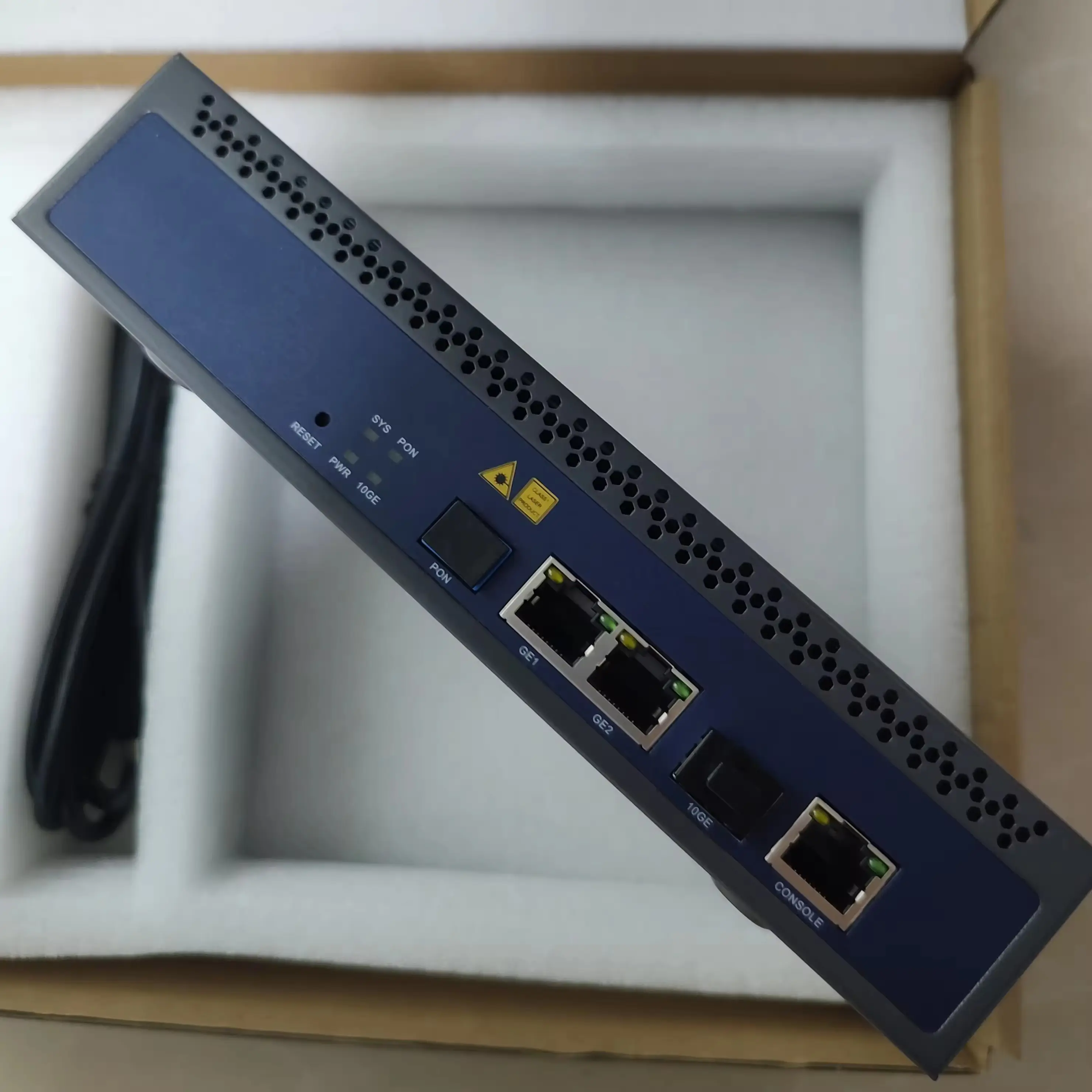 جهاز Vsol V1600GS أصلي بسعر المصنع يدعم 128 مستخدم ONU 1GE 10GE PON XGPON Mini OLT 1 منفذ EPON VSOL OLT GPON OLT