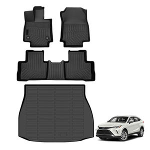 <span class=keywords><strong>Accessoires</strong></span> de voiture d'usine chinoise, tapis de sol de voiture 3D toutes saisons en TPE, doublures de tapis de voiture pour Toyota Venza - Product Image 1