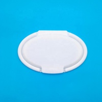 Couvre-lingettes humides, couvercle d'étanchéité amovible, couvercle pour mouchoirs, couvercle en plastique à rabat, couvercle d'emballage en PP, couvre-gants jetables