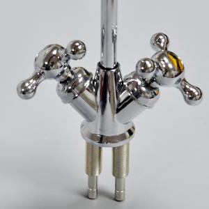 Robinet de cuisine à double débit en acier inoxydable, col de cygne, 2 points, 3 becs, purificateur d'eau, installation facile - Product Image 4