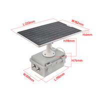 LILYGO T-Solar Kit ESP32-S3 Papan Pengembangan LCD Sentuh dengan Kamera WiFi untuk IoT 3.3V/5V Ethernet