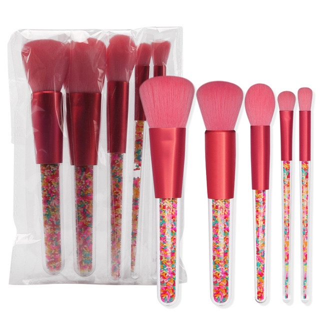 5pcs red Opp bag