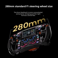 Volante de Carreras SIMAGIC Zeus Formula con Panel de Fibra de Carbono para Juegos, Hecho en China