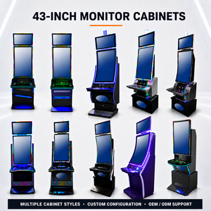 Máquina de Juegos de Habilidad con Pantalla Táctil Curva de 43 Pulgadas, Gabinete Arcade que Funciona con Monedas, con Luces LED RGB, Juego de Hucha para el Mercado Estadounidense - Product Image 6