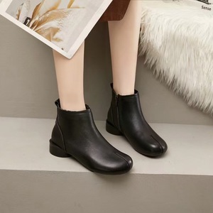 Nouvelles Bottines Plates Confortables en Cuir de Vachette Style Vintage 2025 – Antidérapantes et Idéales pour le Quotidien – Chaussures Décontractées pour Femme en Cuir Souple - Product Image 3