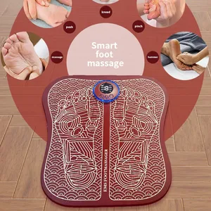 Draagbare Usb Voetmassage Pad Ems Elektrische Tientallen Voet Massage Pad Home Pedicure Verbeteren Bloedcirculatie Pijn Ontspannen Voeten