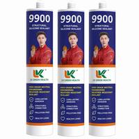 Scellant silicone 9900, adhésif de construction, durcissement neutre, résistant aux intempéries, pour murs-rideaux, puits de lumière, véranda, aluminium