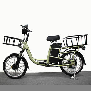 Vélo électrique de livraison 500W à succès / Vélo cargo électrique pour la livraison de nourriture en ville / Vélos électriques motorisés <span class=keywords><strong>Rad</strong></span> Power à prix abordable - Product Image 1