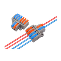 Connecteur rapide DIN en gros LT-2-4P, bornier à contact en cuivre, boîtier en nylon, 32A, IP33, prise rapide femelle pour lampes