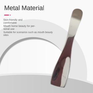 Espátula Plana de Acero Inoxidable DF315 para Maquillaje Facial, Cuchara Pequeña para Crema de Ojos, Cuchara de Acero Inoxidable - Product Image 3
