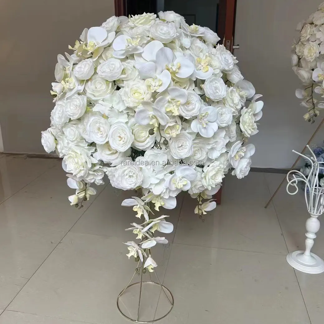 Persediaan Pernikahan Bola Bunga untuk Pernikahan Meja Tengah Bunga