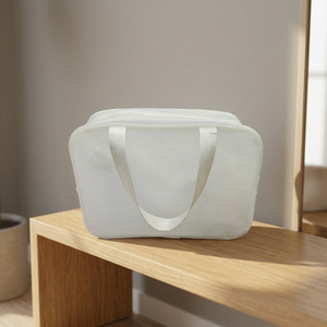 Borsa a rete esagonale grande per organizzare vestiti, bianca, nera, blu, viola, rosa, 6 borse per confezione, contenitore multiuso per soggiorno - Product Image 3