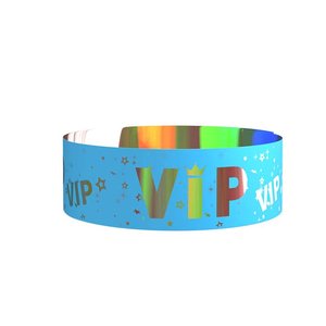 Bracelets de sport imperméables personnalisés avec logo, PVC phosphorescent et bracelets Tyvek pour la promotion de la marque - Product Image 1