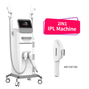 Máquina IPL 2 en 1 con Doble Pistola para Rejuvenecimiento de la Piel, Eliminación de Pecas, Eliminación de Pigmentos, Depilación, Dispositivo de Belleza IPL E-Light - Product Image 4