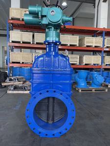 Mặt bích không tăng STEM Van cổng DN500 PN16 sắt dễ uốn đàn hồi ngồi Van cổng với thiết bị truyền động điện - Product Image 3