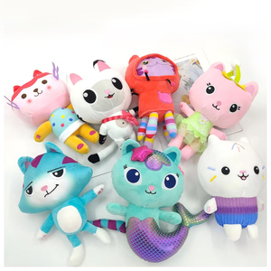 Boneka Gabby's Dollhouse Plush Toy Laris Manis 2023, Boneka Gabby's Dollhouse, Hadiah Anak-Anak, Boneka Mini Lucu Kartun - Product Image 1