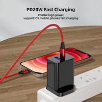 Adaptateur de voyage pour prise britannique | Chargeur mural à charge rapide QC3.0 PD20W avec port USB et prise de type C