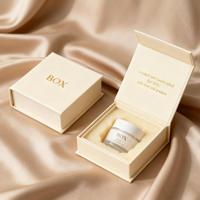 Boîte rigide écologique réutilisable portable de luxe magnétique personnalisée en gros pour les produits de soin de la peau, crème pour le visage