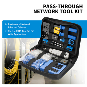 Professional Hand Network <strong>Tool</strong> <strong>Kit</strong> <strong>Bag</strong> Set for Home High Quality Computer Repair and Lan Networking - Product Image 2