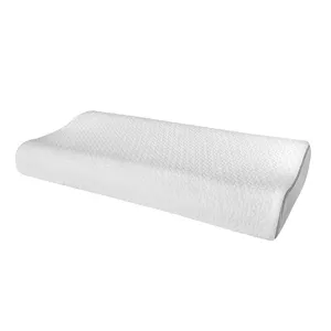 Contour Cervical Memory Foam Pillow With Extra Curve For Neck Support | Relief From Neck Pain Shoulder Stiffness