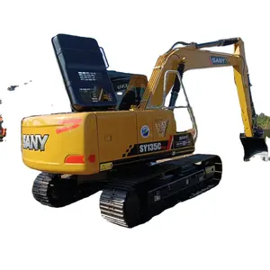 Best Selling Excavadora Sany135C Used Machinery Used Crawler China Brand