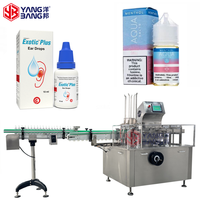 Machine d'emballage automatique pour petites bouteilles, machine d'emballage pour flacons compte-gouttes pour boîtes de 10 ml et 30 ml
