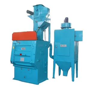 Automatic Shot Blasting Machine Automatic Q324 Q326 Q3210 Rubber Belt Tumble Shot Blast Machine