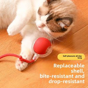 Juguete Interactivo Inteligente para Gatos, Pelota Rodante Automática con Cola, Recargable, Juguete Interactivo Inteligente para Mascotas, Ratón Inteligente para Gatos - Product Image 4
