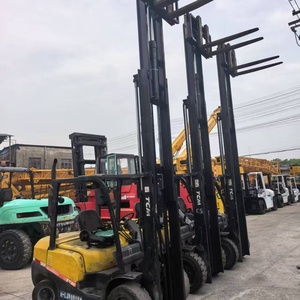 Original Japanese TCM// FD30/FD50/FD70 2.5-5 Ton Diesel <b>Used</b> Forklift with 6-Month Warranty for Sale - Product Image 2