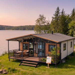 Casa Prefabricada para Jardín, Contenedor Expandible, Casa Móvil, Bungalow, Casa Plegable para Negocios <span class=keywords><strong>de</strong></span> <span class=keywords><strong>Alquiler</strong></span>, Resort, Glamping - Product Image 1