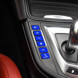 LHD ABS Multi-color Intérieur Console Centrale Changement de Vitesse ESP Bouton de Commutation Garniture Radar Electrique Oeil pour BMW M3 M4 F80 F82 - Product Image 6